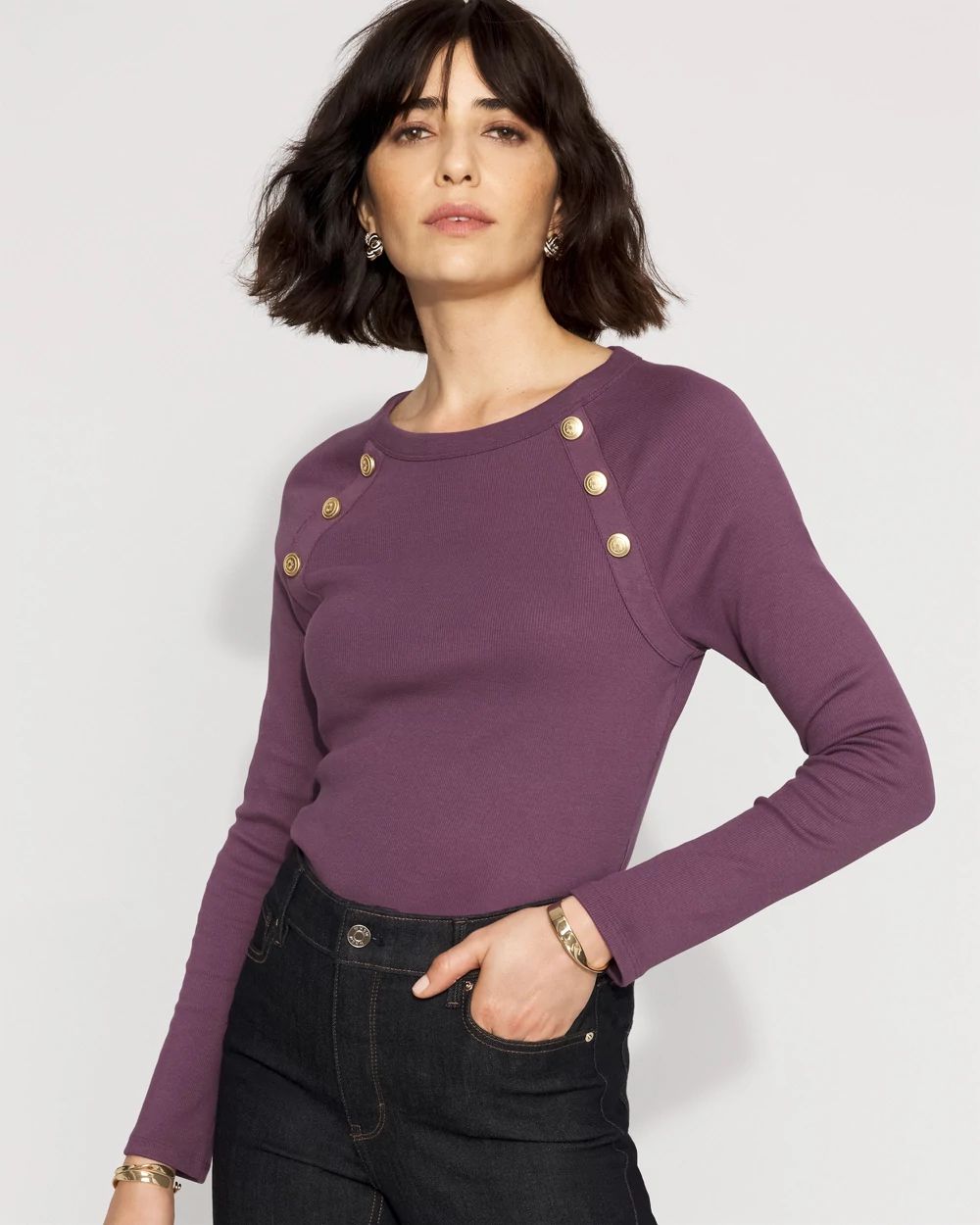 【大幅値下げ】Bell Sleeves Short Blouse Women's Bell Sleeve Ruffle Top Blouses | Brooks Brothers